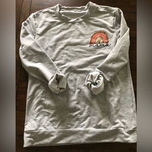 Mama Crew Neck Sweatshirt